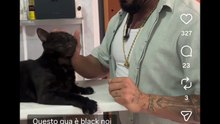 Agozzino Alfredo con il piccolo blacky