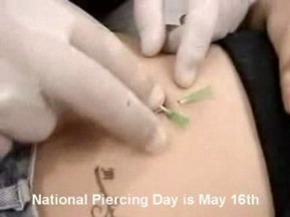 National Piercing Day is May 16th! (3 Navel Piercings)