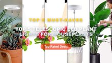 Best Top 5 Telescopic LED Plant Lights For Houseplants on AliExpress | Review - 6 Inch LED Full Spectrum Plant Light wit...