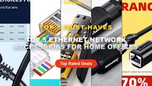 Ultimate Guide to the Best Top 5 Ethernet Network Accessories For Home Offices - Clearance_SAMZHE Cat6 Ethernet Extensio...