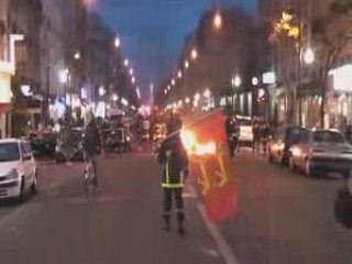 Manifestation : Pompiers Paris 2