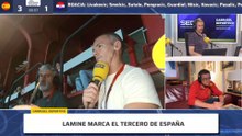 Ovación cerrada y cánticos a Modric en el Pizjuán cuando entró al terreno de juego | España 3 - Croacia 1