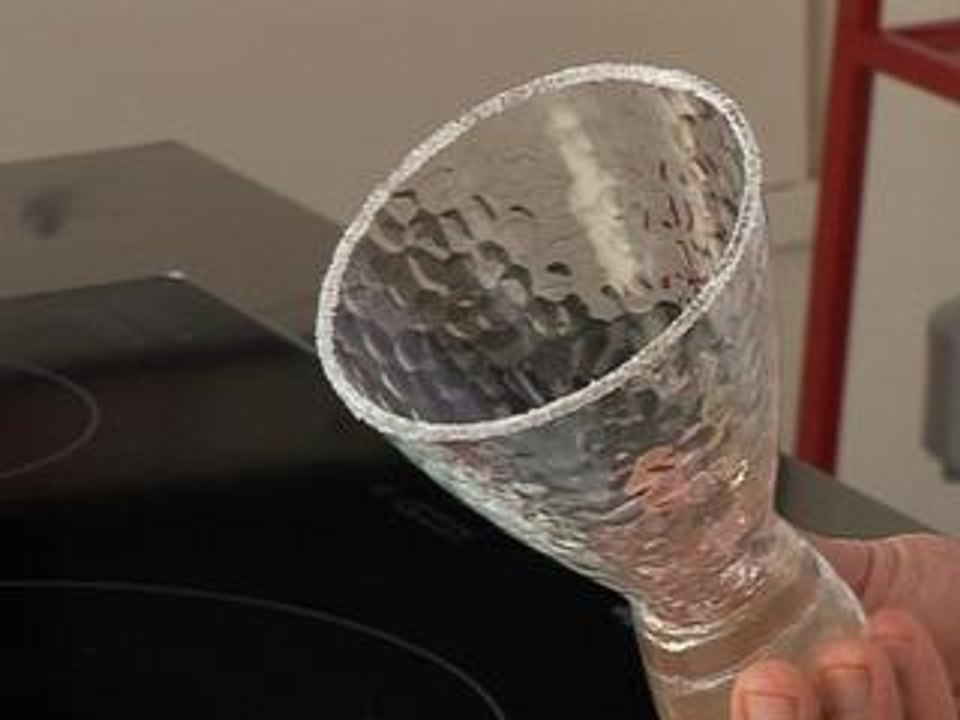 Comment givrer un verre au sucre