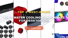 Don't Buy Top 5 Water Cooling Components For Desktop PCs Before Watching This! - TEUCER CPU Water Cooler With JM 1 Fan A...