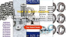 Don't Buy Top 5 Replacement Bearings For Nail Drill Handpieces Before Watching This! - Ball Bearing Steel Bearing MR85ZZ...