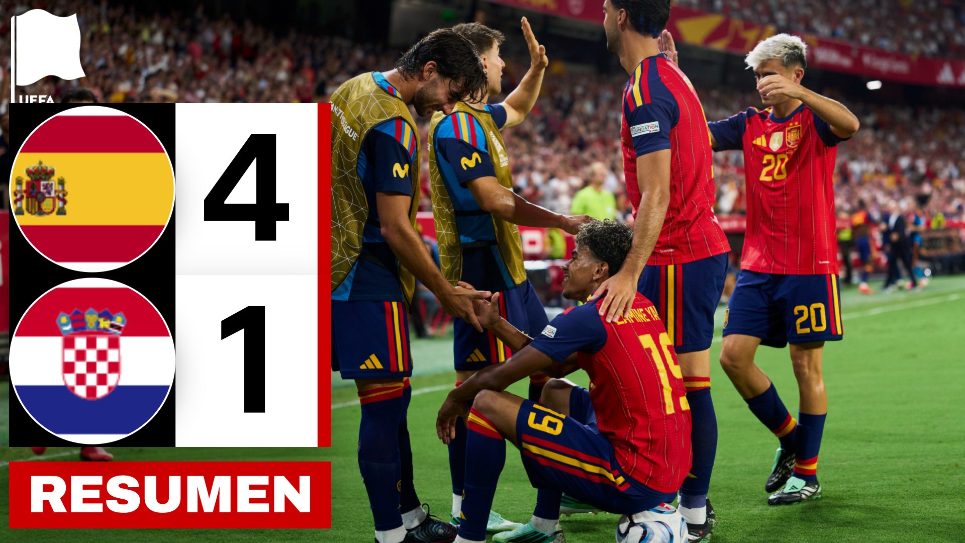 España 4-1 Croacia | Resumen