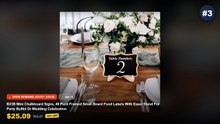 Why Everyone Is Buying Top 5 Mini Blackboard Signs For Tables - 10 Packs Mini Chalkboards Signs with Easel Stand Small R...