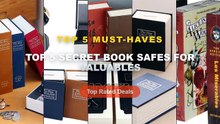 Top 5 Secret Book Safes For Valuables: Top 5 Best Sellers - New 2025 Book Safes Secret Simulation Bookcase Security Meta...