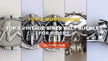 Don't Buy Top 5 Vintage Biker Belt Buckles For Riders Before Watching This! - Antique Brushed Silver Heavy Motorcycle Bi...