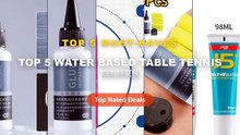 Amazing Top 5 Water Based Table Tennis Glues You Need To See - New DHS No.15 VOC Free Glue 500ml Water Glue for Table Te...
