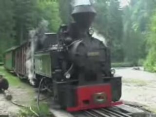 TRAIN A VAPEUR EN ROUMANIE