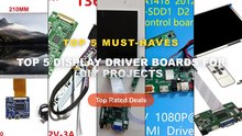 Best Top 5 Display Driver Boards For DIY Projects on AliExpress | Review - 10.1 inch EJ101IA 01G 1280x800 LCD Display Sc...