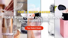 Why Everyone Is Buying Top 5 Push Down Polish Remover Pump Dispensers - 1pcs Pink Push Down Pump Dispenser Nail Liquid A...