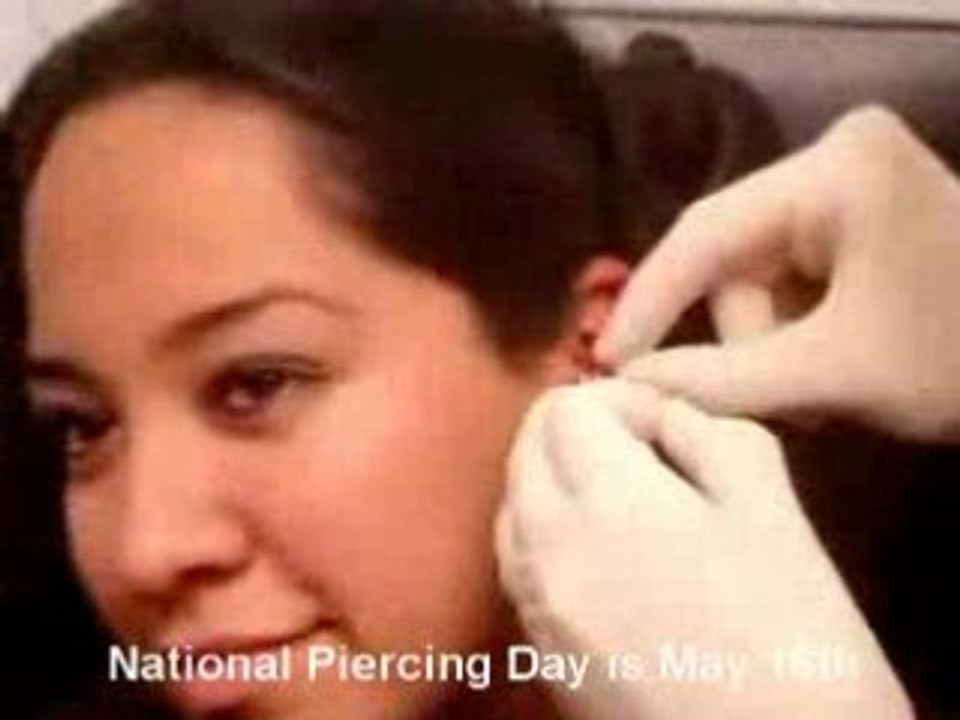 National Piercing Day is May 16th! (Tragus Piercing)