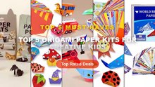 Best Top 5 Origami Paper Kits For Creative Kids on AliExpress | Review - 12/32 Sheets Origami Paper Airplane Kit 16 Clas...