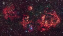 Cosmic 'Bat Signal' Captured By ESO Telescope