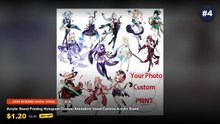 Best Top 5 Personalized Acrylic Photo Stands For Desktops on AliExpress | Review - Transparent Acrylic Triangle Stand Di...