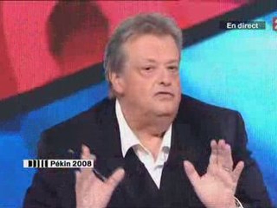 Guy Carlier son billet JO 12.08.8 pekin 2008