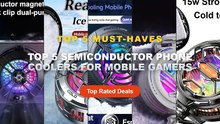 Top 5 Semiconductor Phone Coolers For Mobile Gamers: Top 5 Best Sellers - Magnetic Semiconductor Phone Cooler RGB Light ...