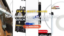 Top 5 Brake Fluid Bleeders For Quick Maintenance: Top 5 Best Sellers - Car Brake Fluid Oil Change Tool Hydraulic Clutch ...