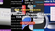 Top 5 Welding Focusing Lenses For Machinists: Top 5 Best Sellers - D16/D20 Laser Cleaning Welding Focus Collimator Lens ...