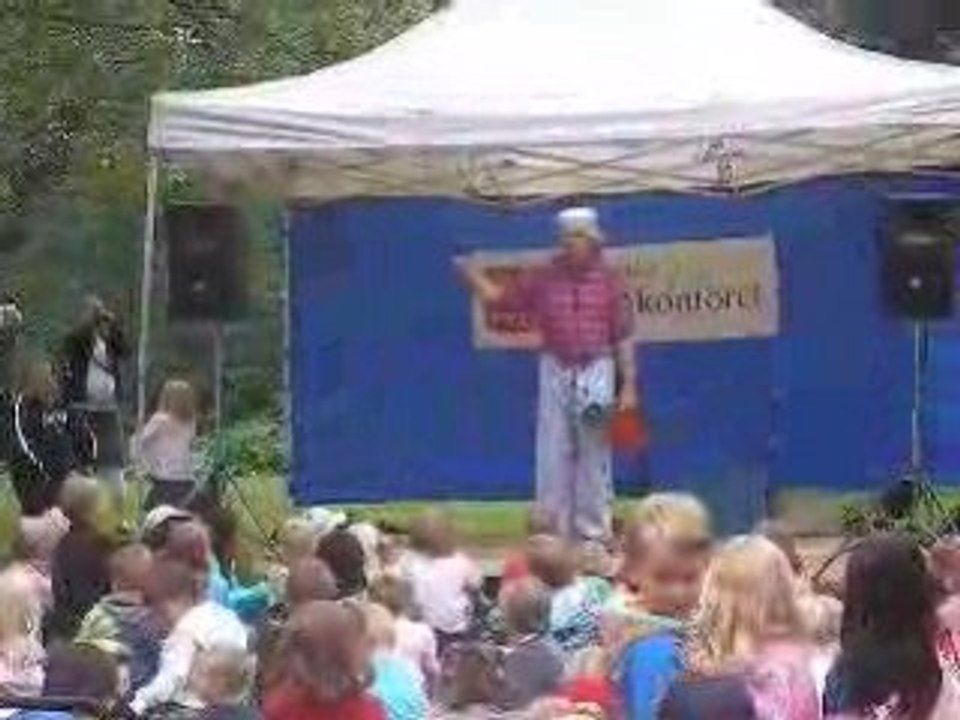 Clown barnshow.