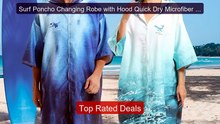Surf Poncho Changing Robe with Hood Quick Dry Microfiber Wetsuit Ch... -- Top Rated 2026 | Buy Now!