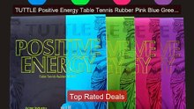 TUTTLE Positive Energy Table Tennis Rubber Pink Blue Green ... -- Top Pick 2026 | Unbeatable Price!