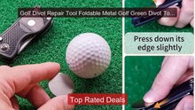 Golf Divot Repair Tool Foldable Metal Golf Green Divot Tool w... -- Amazing Value 2026 | Must Have!