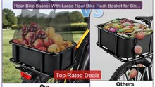 Rear Bike Basket With Large Rear Bike Rack Basket for Bike,Heavy D... -- Best Deal 2026 | Shop Now!