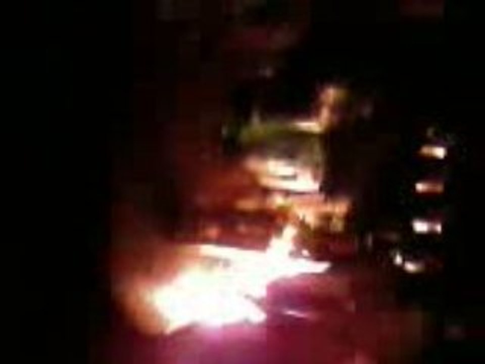Le feu à l'envers