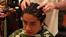 4 weeks later... 🧼The first shampoo after removing cornrows.Real sounds only. No music, just ASMR.