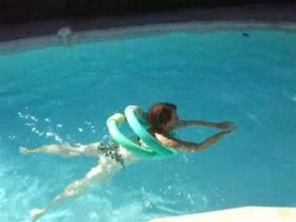 Mami dans l'eau