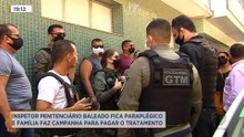Inspetor penitenciário baleado em assalto fica paraplégico e família faz campanha para pagar tratamento