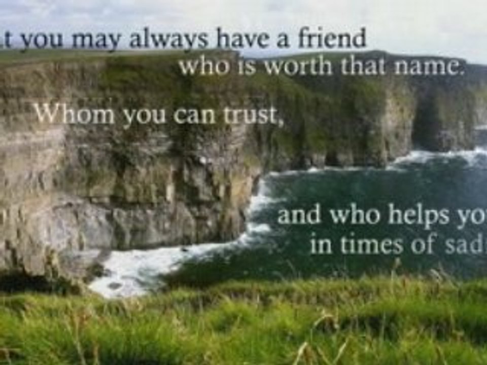 Irish blessing