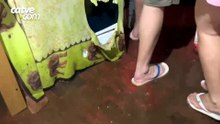 Casa com cerca de 10 venezuelanos é alagada no Brasmadeira, em Cascavel