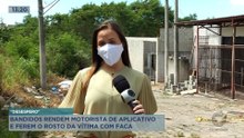 Motorista de aplicativo é ferido com uma facada ao reagir a uma tentativa de assalto