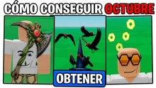 CÓMO CONSEGUIR LOS NUEVOS OBJETOS DE OCTUBRE EN ROBLOX!