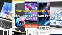Cheap & Best Top 5 High Storage Tablets For Media Unboxing & Review - A7 Octa Core Tablet PC 10.95 Inch HD Screen Androi...