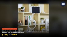 Cheap & Best Top 5 Flexible Baby Monitor Holders For Nurseries Unboxing & Review - 41m/25cm No Punch Flexible Baby Monit...