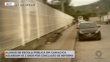 Alunos de escola em Cariacica aguardam há 2 anos pela conclusão de reforma