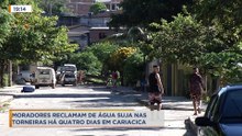 Comunidade está há quatro dias vendo agua suja sair das torneiras