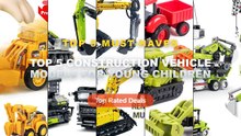 Amazing Top 5 Construction Vehicle Models For Young Children You Need To See - 4 in 1 Engineering Lift Trucks Excavator ...