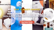 Amazing Top 5 Infrared Sensor Lamp Holders For Automatic Lighting You Need To See - E27 Lamp Holder AC85 265V Automatic ...