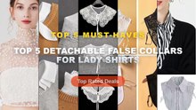 Don't Buy Top 5 Detachable False Collars For Lady Shirts Before Watching This! - New Lapel Fake Collar Vintage Detachabl...