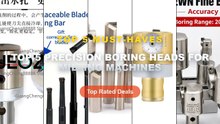 Amazing Top 5 Precision Boring Heads For Milling Machines You Need To See - SYS Precision RBH EWN Fine Boring Head EWN20...