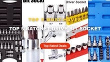 Top 5 Ratchet Drive Bit Socket Sets: Top 5 Best Sellers - Professional 34pcs Torx Bit Socket & E Torx Star Socket Set 1/...