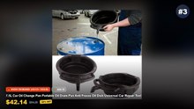 Top 5 Car Oil Drain Pans For Garages: Top 5 Best Sellers - 8/10/15L Car Oil Change Pan Oil Drain Pan Large Capacity Oil ...