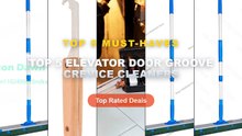 Amazing Top 5 Elevator Door Groove Crevice Cleaners You Need To See - Elevator Escalator Gap Cleaner Tool Professional D...