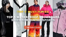 Ultimate Guide to the Best Top 5 Waterproof Snowboard Suits For Winter Sports - John Snow 2026 3L Ski Jacket & Pants Set...
